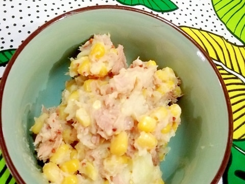 缶をぱかっと開けて混ぜるだけの簡単☆ポテトサラダ☆